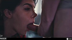 Valentina Nappi gets humiliated and fucked by local guy