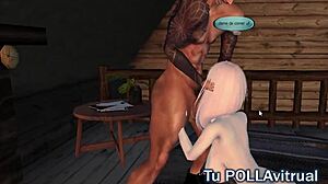 Dulce y cremosa perra