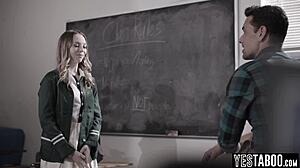 Petite teen pounded hard