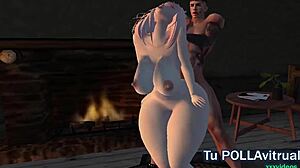 Dulce y cremosa perra