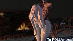 Dulce y cremosa perra