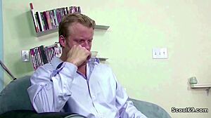 Hot Milf Chef Seduces Stranger for Office Fuck Session.