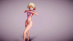 Mmd R18 Apple Pie in Micro Bikini Skirt