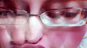 Nude chick with lips makes you hot