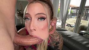 Hot Tatted Stripper Banged by Neighbor’s BIG DICK!