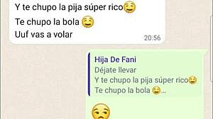 Fuck Her Again On Phone Chat, She Won't Notice!