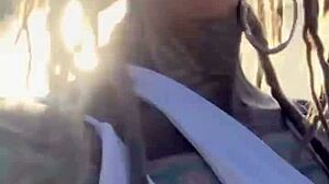 Behind the scenes with Rene Nordmann in a collab film