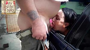 This is a compilation of outdoor blowjobs and other taboo content
