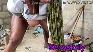 i'm enjoying fucking her wet pussy in this uncompleted building