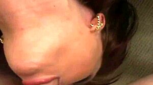 Wow, that busty redhead sucks cock so well!