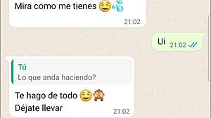 Fuck Her Again On Phone Chat, She Won't Notice!