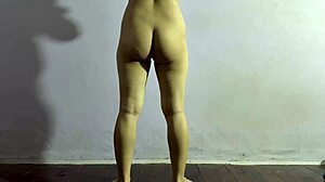 I love watching my fine ass amateur girl workout at home