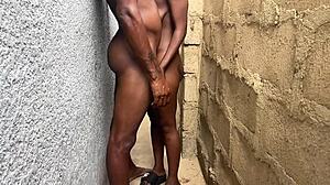 dicked hard outdoor with my curvy friend’s big ass