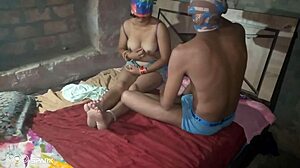 Step Sister's First Time in Indian Desi Bathroom Domination Video