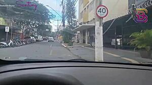 eu vi minha esposa de coleira com o negao dotado e cheguei na balada ela deu pra todo mundo