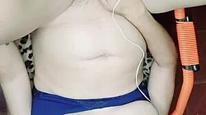 latina babe enjoys huge cock deep and cums hard