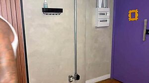 My friend's husband nailed me in the kitchen while she slept nearby