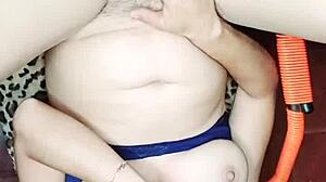 latina babe enjoys huge cock deep and cums hard