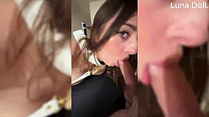 Luna Doll Gets Fucked In Harness In Small Room!