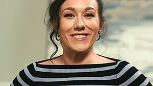 petite small 18+ tits milf footfucks her blonde neighbors pussy