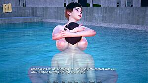 Exciting curvy teen outfit featuring huge monster cock.