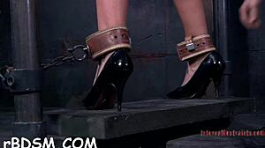 Seductive Chick Gagged With Cock Stuffed In Her Wet Pussy