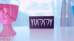 Kyra Sex and Larissa Leite take brutal dap pounding