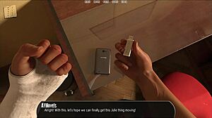 3D visual novel with curvy women in halfway house setting