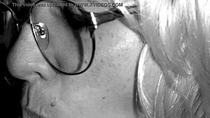 Blonde Cock Girl Slides on Monster Shaft POV