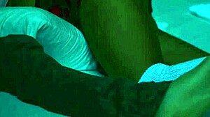 Does the shy teen neighbor orgasm with the neighbor?