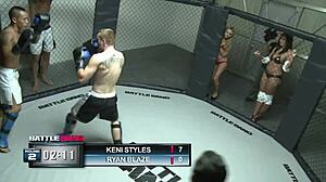 Do big tit blondes Chloe Dior and Avy Scott share a cock?