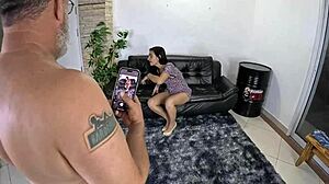 Fanny Mello Returns to Mansion for Juicy Bathroom Backstage Action