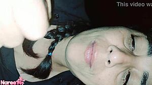 gran mamada con corrida en la boca y tragando toda la leche de mi compadre