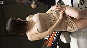 Hot Seoul Korean Racing Girl Stuns