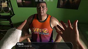 3D visual novel with curvy women in halfway house setting