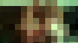 Blonde Femdom Puts Collar on Bound BBW Pet