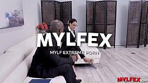 Busty Mature Shows Up to Black Boss