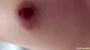 Brunette Babe with Small Tits Fucked in Pussy and Mouth