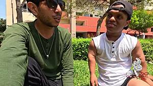 Big Debut! Mini Trainer Makes Desperate BBW Shake Her Ass!