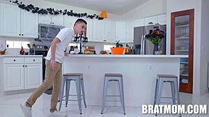 Stepmom Venus seduces Juan for a witchy Halloween hookup I’ll never forget