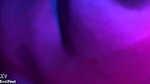 smoking while licking toes and worshiping feet with choking and deepthroat