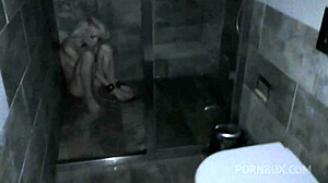 Maniac pees on Lara Frost, forces deep throat, and pounds her hard in POV bondage scene NRX040