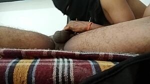indian aunty gets hardcore pussy fuck close-up