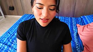 Horny Employee Bangs His Hot Latina Boss in Colombian POV