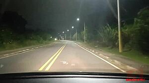 Drika Muniz Turns Ride Into Blowjob At Motel