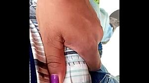 Hot latina neighbor offers money for anal sex behind the wall.