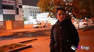 Valen Pink fucks fan in rough doggystyle