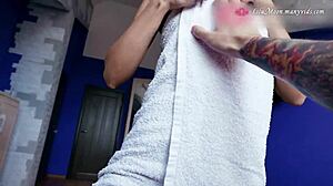 Pretty Neighbor Uses Lovense Vibrator on Horny Pussy, Controls Orgasm in POV