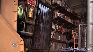 i watch this milf in high definition blowbang with interracial cocks