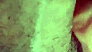 Cum on face while on her knees in this amateur video from Juanlatino